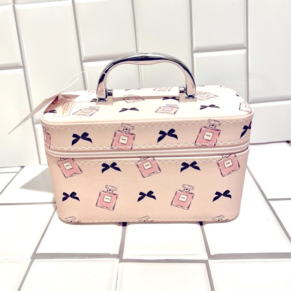 Imoshion Pretty in Pink 2 piece Train Case Make up Organizer Set - Picture 6 of 12